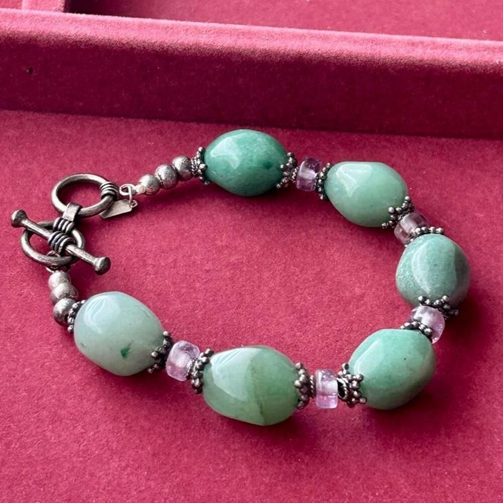Unbranded Women's Green and Silver Jewellery